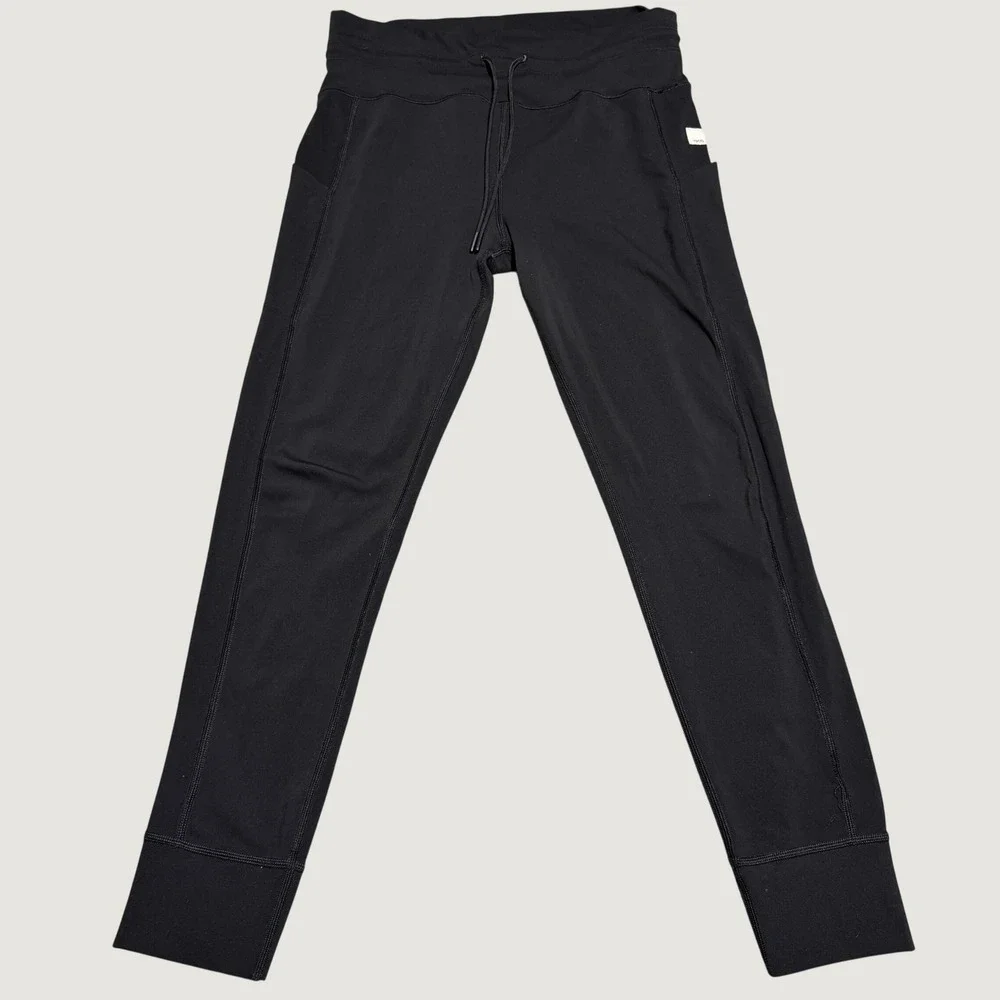 Vuori Daily Jogger Black VW490 High Rise Athletic Yoga Pants Women Large